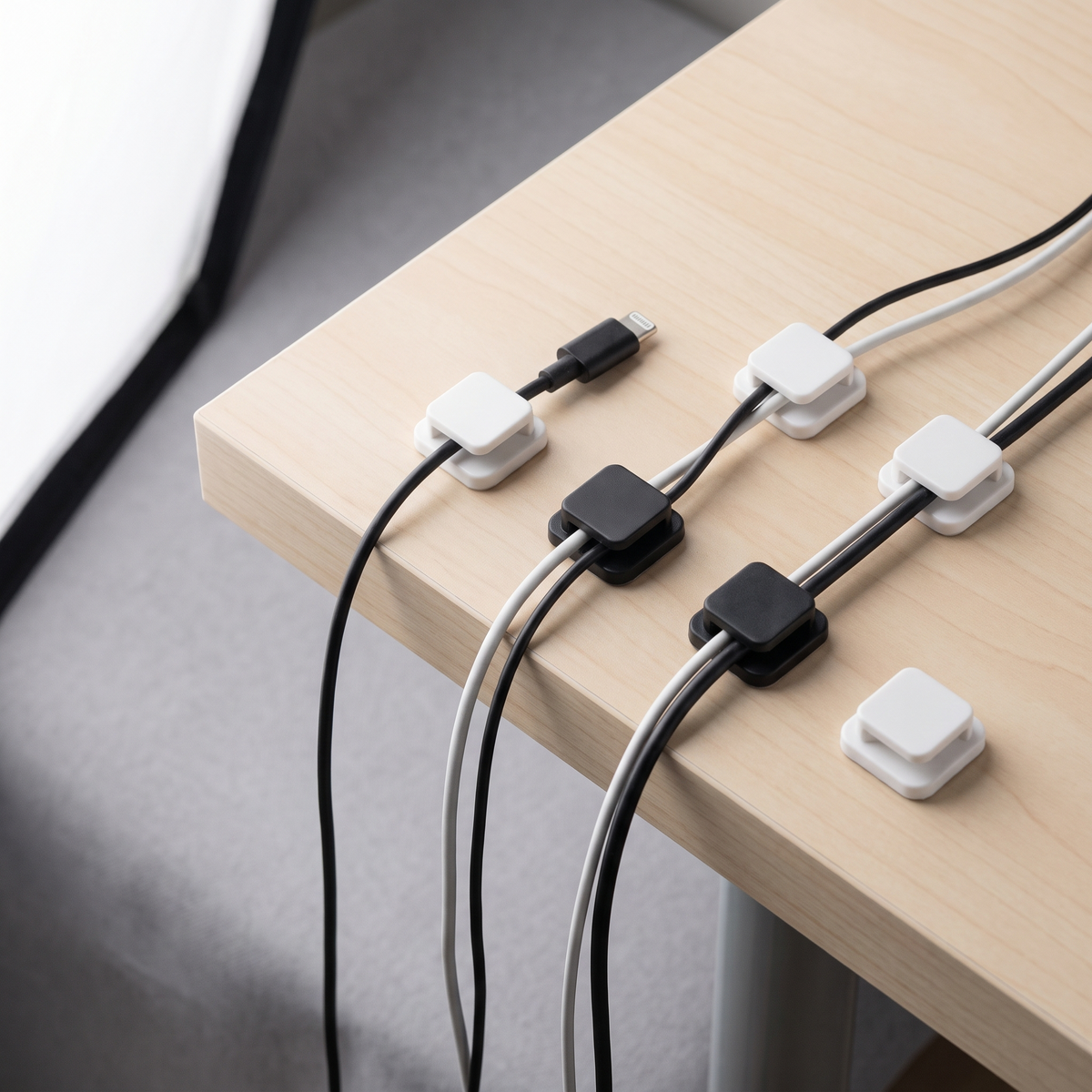 Adhesive Cable Management Clips