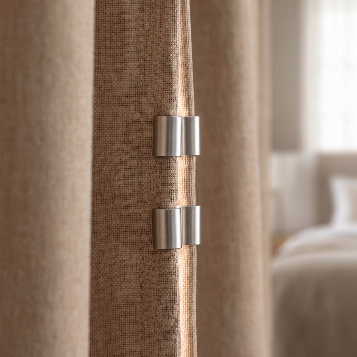 Magnetic Curtain Light Blocking Clips