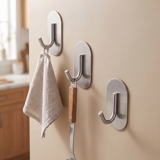 Heavy Duty Adhesive Utility Hooks