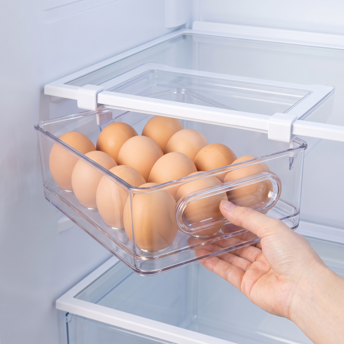 Sliding Refrigerator Egg Drawer